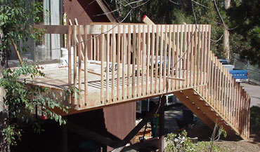 deck termite wood damage repair san diego